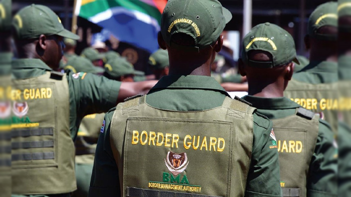 South African border authority on high alert