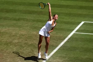 Marta Kostyuk Wins at Wimbledon in a Sporty Replica of Her Wedding Gown