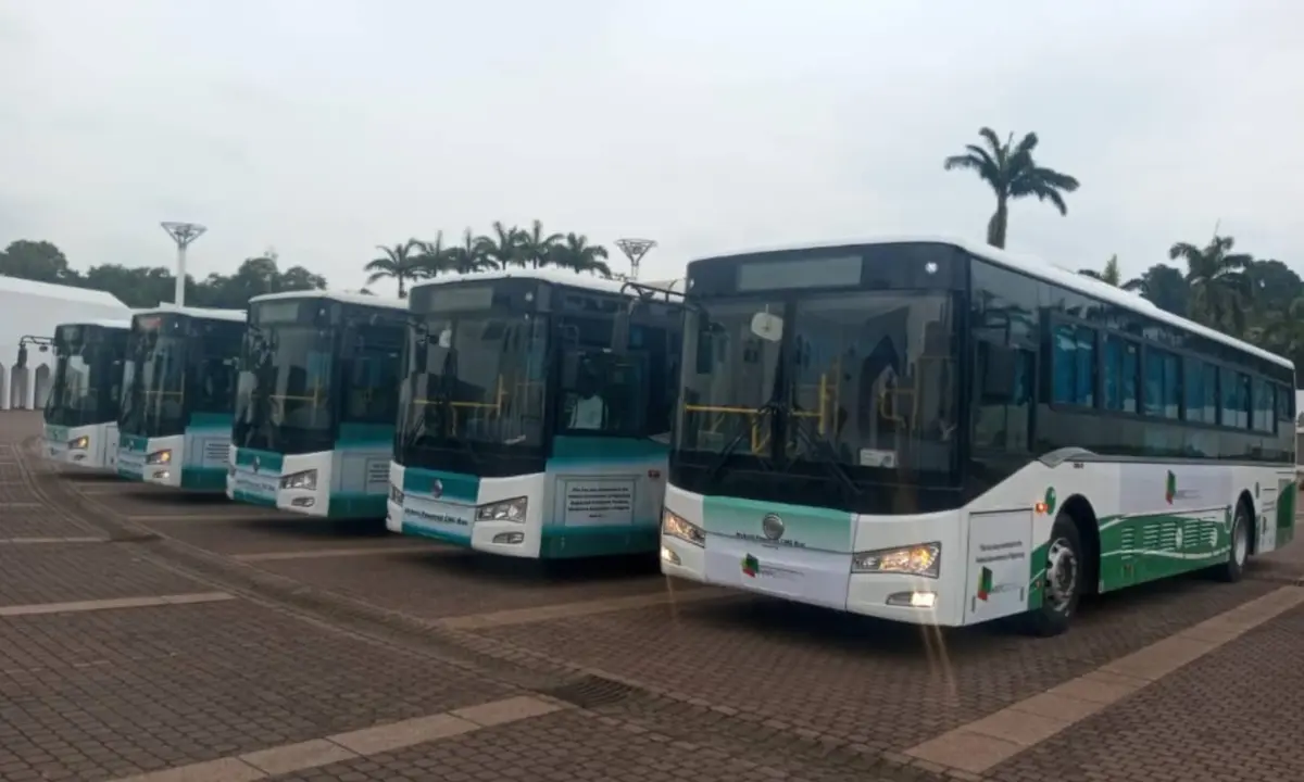 President Tinubu unveils locally-made CNG buses