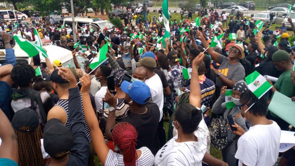 FG Vows to Clampdown on Protesters Hoisting Foreign Flags