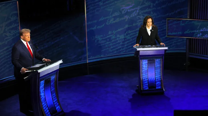 Kamala Harris and Donald Trump Rattle Each Other at Debate