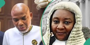 Justice Binta Recuses Herself From Kanu's Case