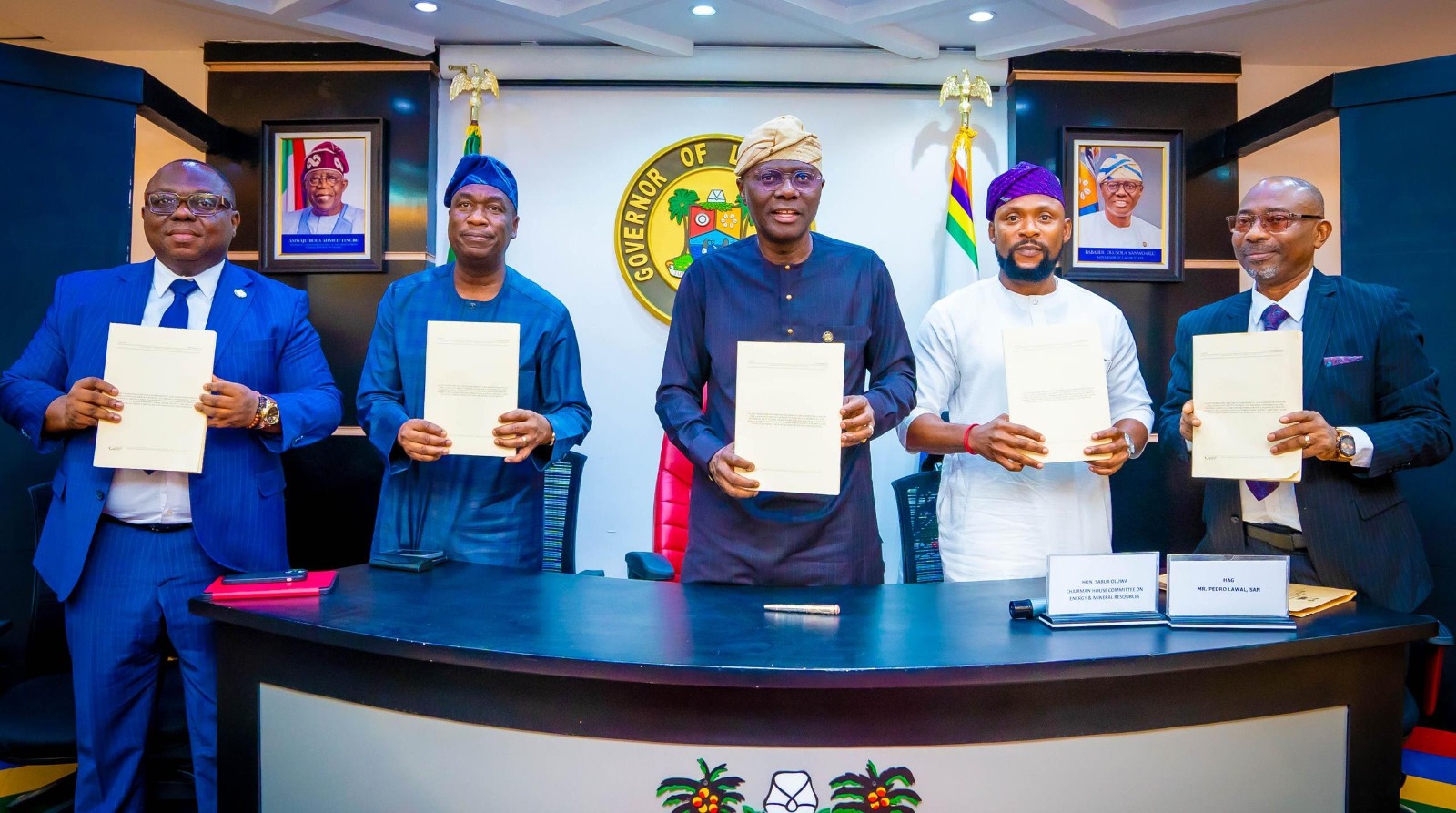 Governor Sanwo-Olu Signs Lagos State Electricity Bill 2024 Into law