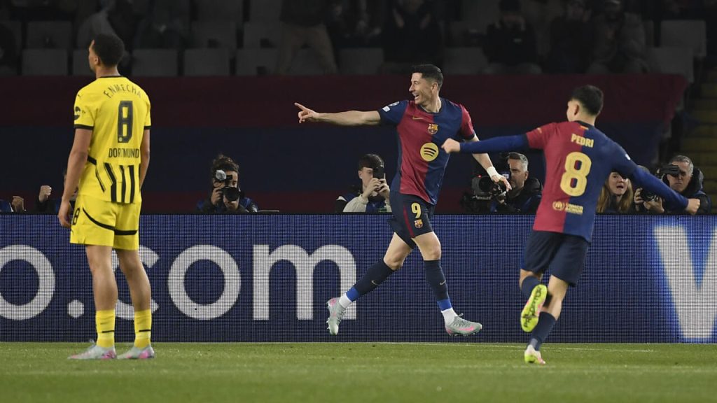 Barcelona Thrash Dortmund 4–0 in UCL Quarter-Final First Leg