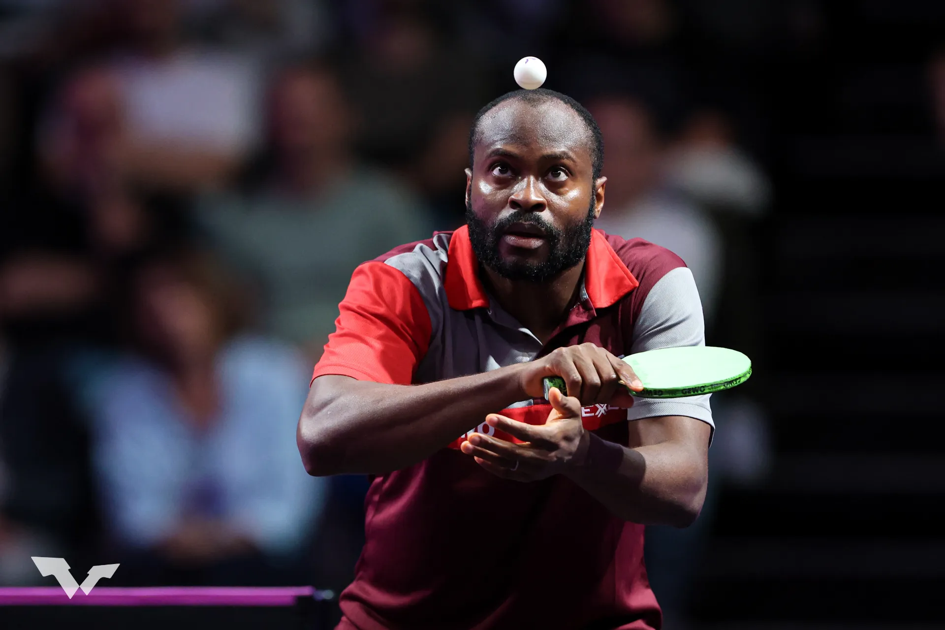 Quadri Aruna Exits ITTF Worlds After Loss to Calderano