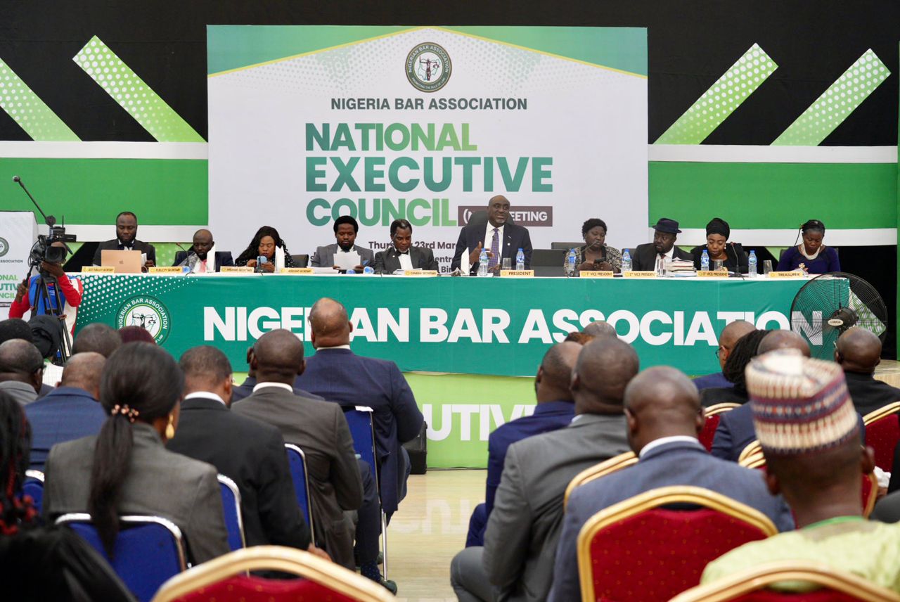 Nigerian Bar Association in a Meeting on Voting