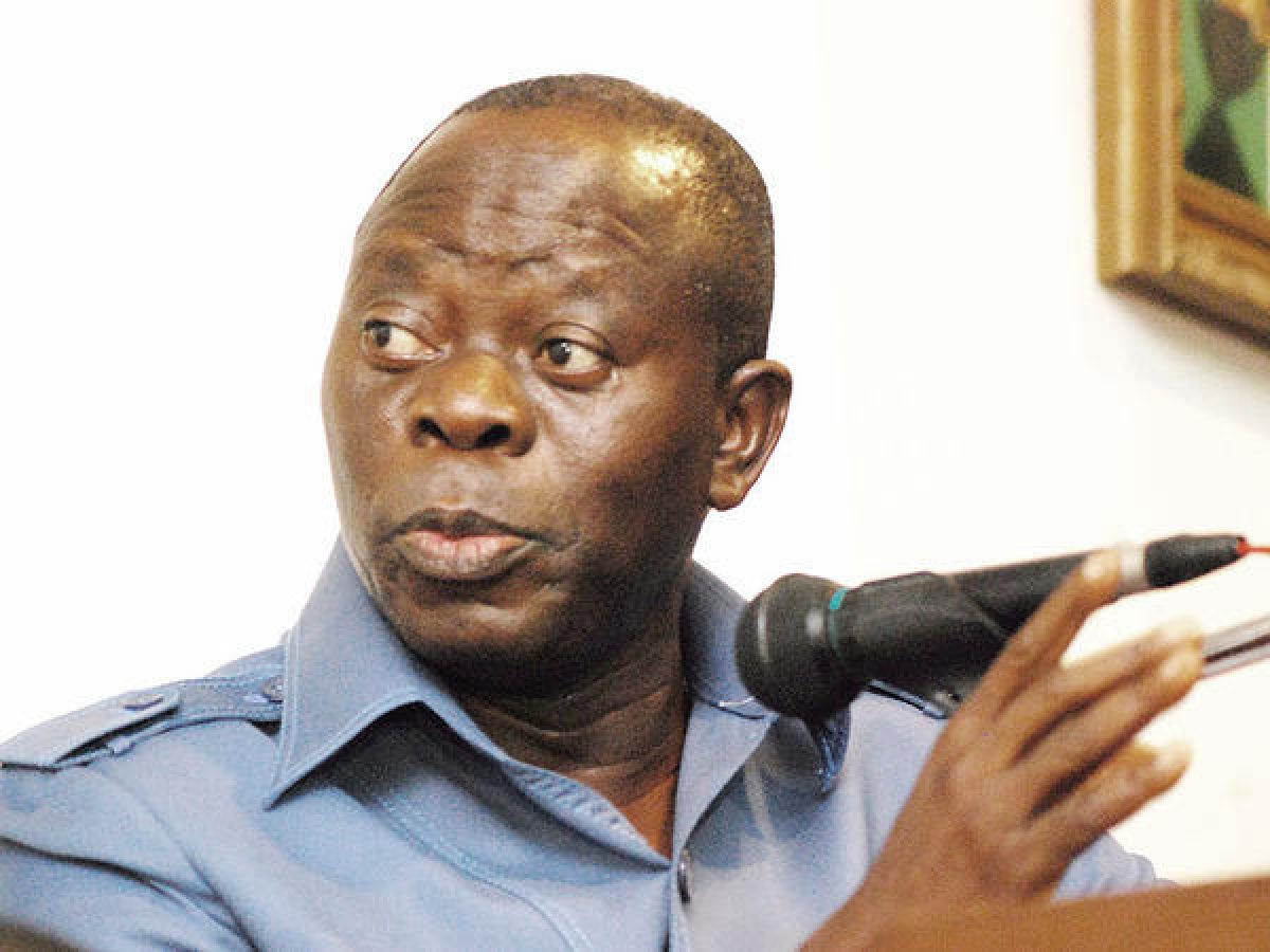 Oshiomole Slams Terrorism Sentence Cut