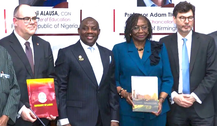 UNIVERSITY OF LAGOS AND BIRMINGHAM UNIVERSITY, UNITED KINGDOM SIGNS STRATEGIC MOU PARTNERSHIP TO TRANFORMS NIGERIA’S EDUCATIONAL LANDSCAPE