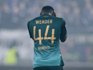 Boniface Begins Rehab After Knee Surgery, Season Over