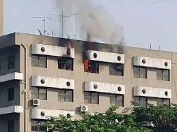 Fire Erupts at Head of Civil Service Office in Abuja Federal Secretariat