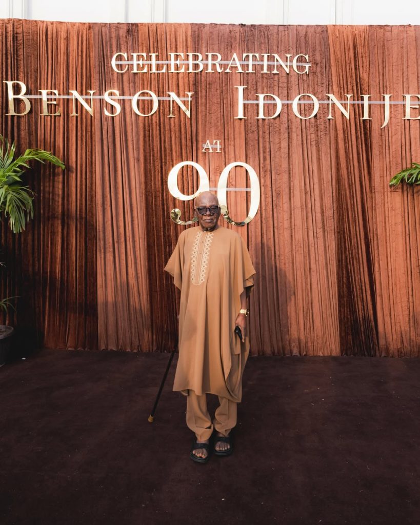 Pa Benson Idonije Celebrates 90th
