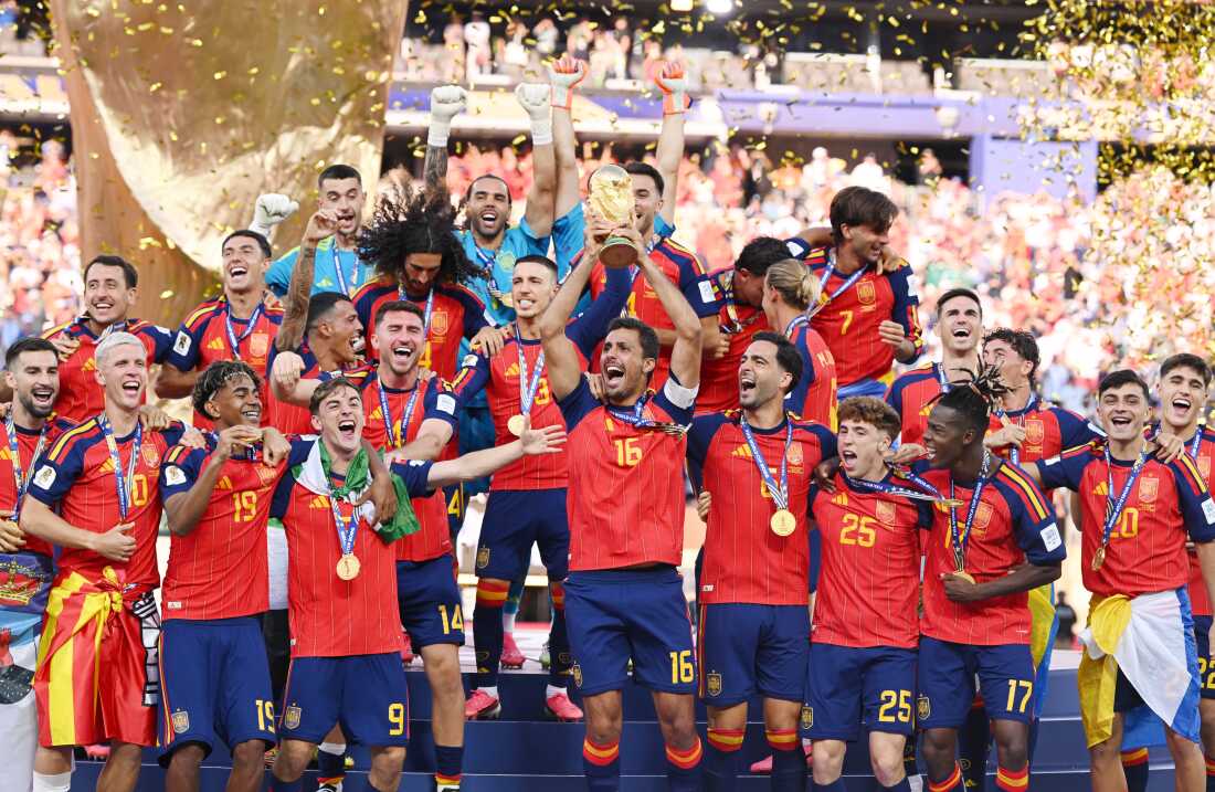 Spain are Champions v Argentina: Final - FIFA World Cup 2026