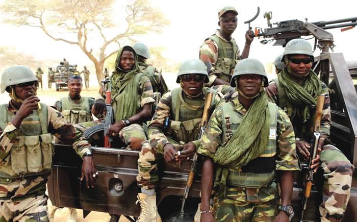 Three rescued as troops arrest terrorist logistics suppliers