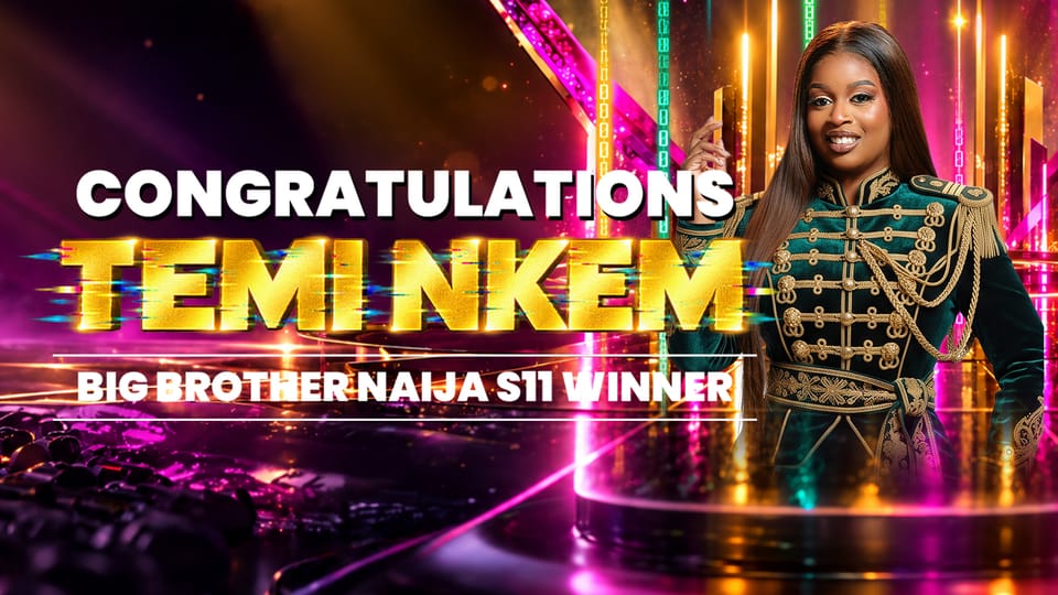 Temi Nkem wins BigBrother Naija Season11+What To Know About her